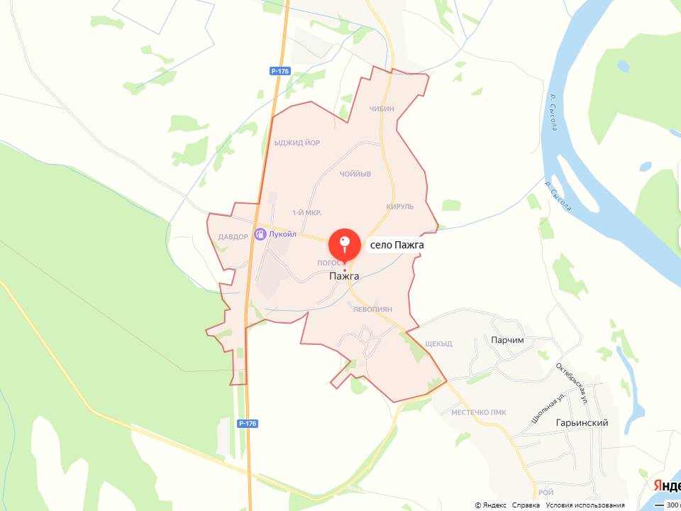 село Пажга.